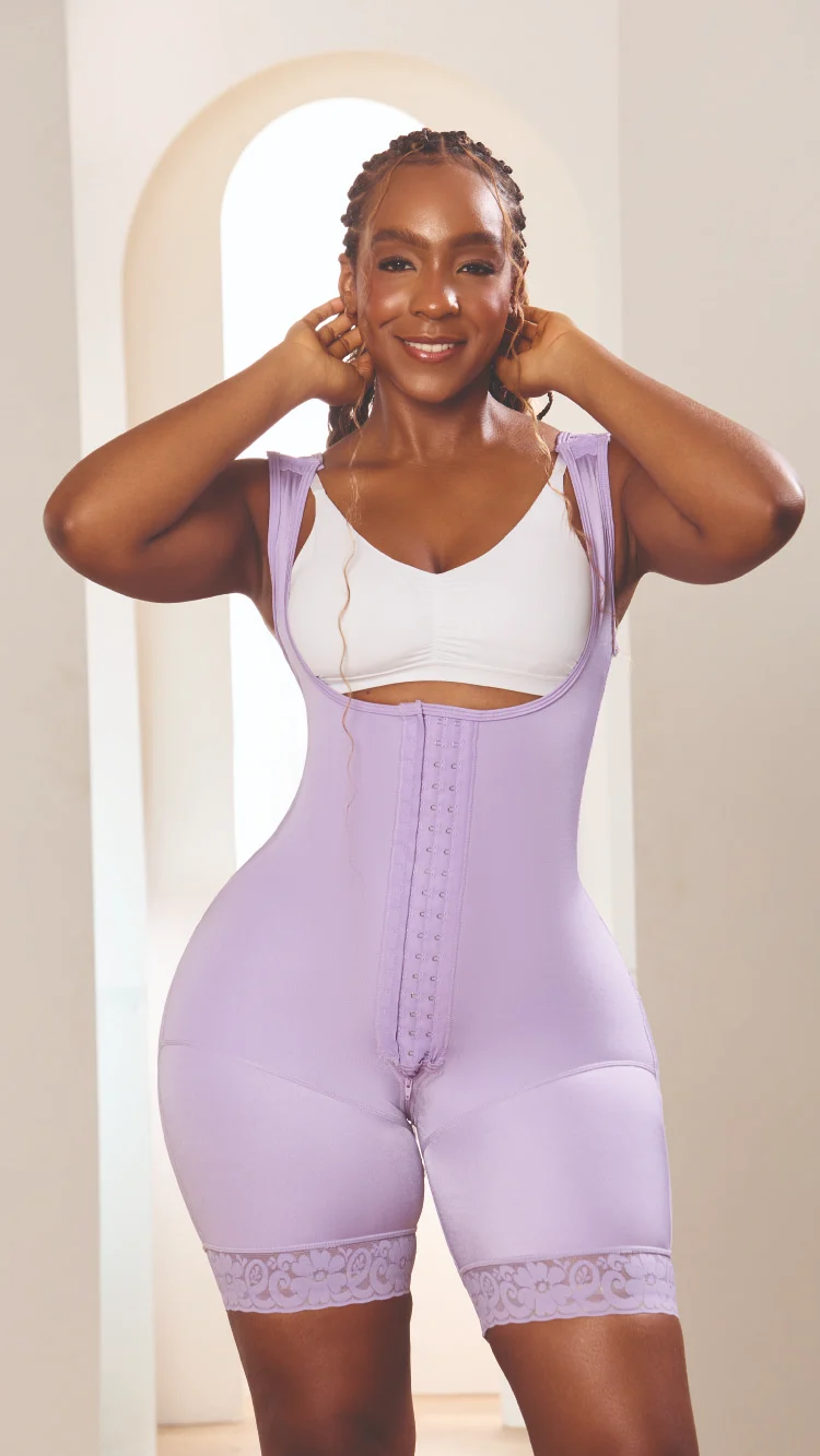 Faja color gris